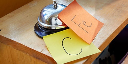 Next, have your students affix the Post-it® Super Sticky Note containing the appropriate rule on different objects around the school or in the classroom Next, have your students affix the Post-it® Super Sticky Note containing the appropriate rule on different objects around the school or in the classroom