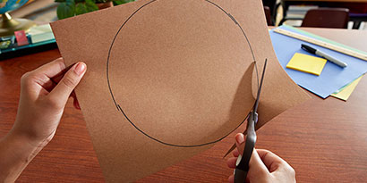 sheet of brown construction paper sheet of brown construction paper