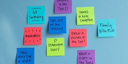 Create a staycation inspiration wall Create a staycation inspiration wall