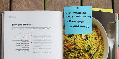 Sometimes notes are about adding ingredients, subtracting things that didn't work, or doubling or halving the recipe. Sometimes notes are about adding ingredients, subtracting things that didn't work, or doubling or halving the recipe.